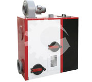 biomass air heating system