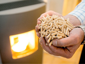 DIY homemade wood pellets