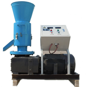 rotating roller wood pellet mill